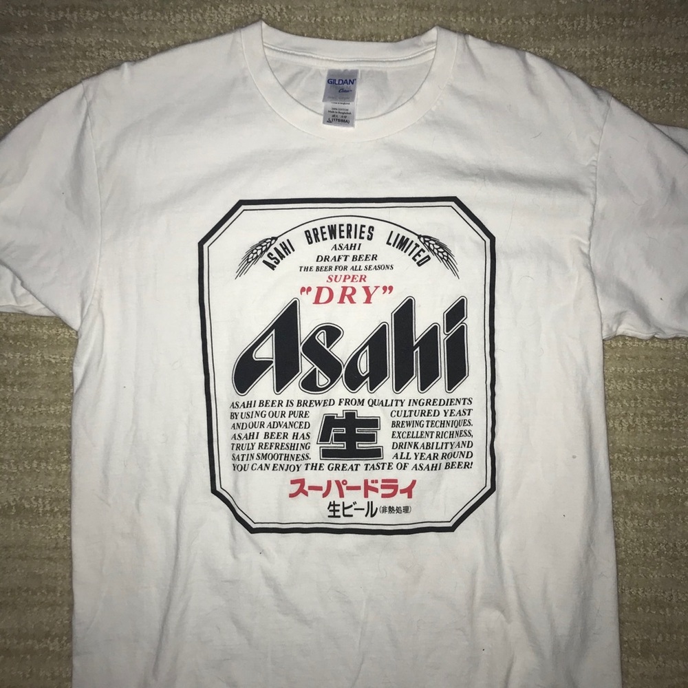 Asahi Japanese beer company T-shirt